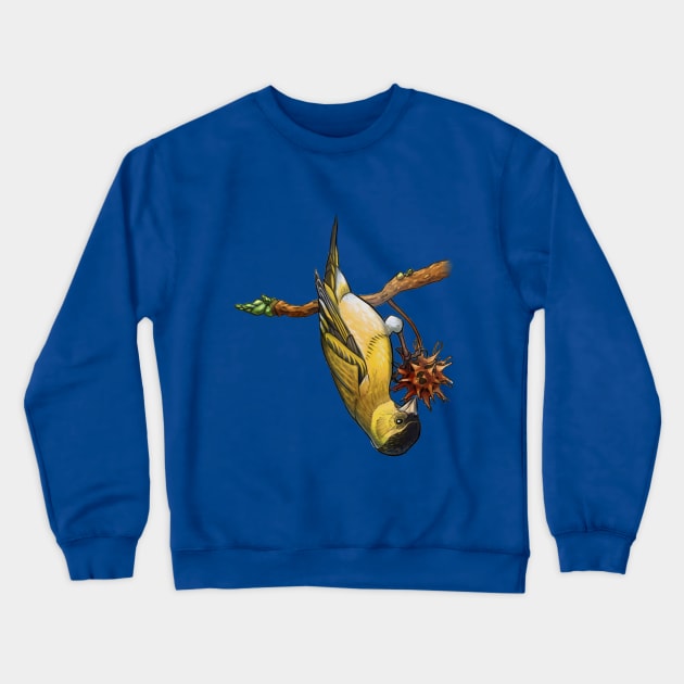 goldfinch Crewneck Sweatshirt by uialwen